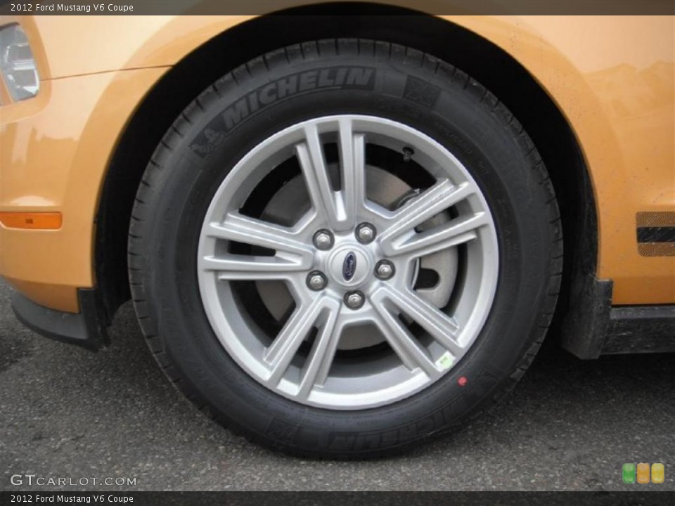 2012 Ford Mustang V6 Coupe Wheel and Tire Photo #47184483