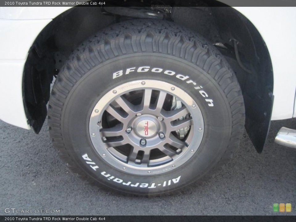 2010 Toyota Tundra TRD Rock Warrior Double Cab 4x4 Wheel and Tire Photo #47185920