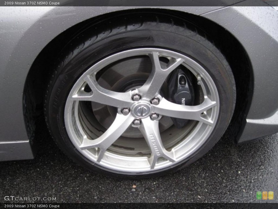 2009 Nissan 370Z NISMO Coupe Wheel and Tire Photo #47198684