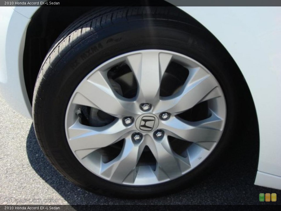 2010 Honda Accord EX-L Sedan Wheel and Tire Photo #47198925