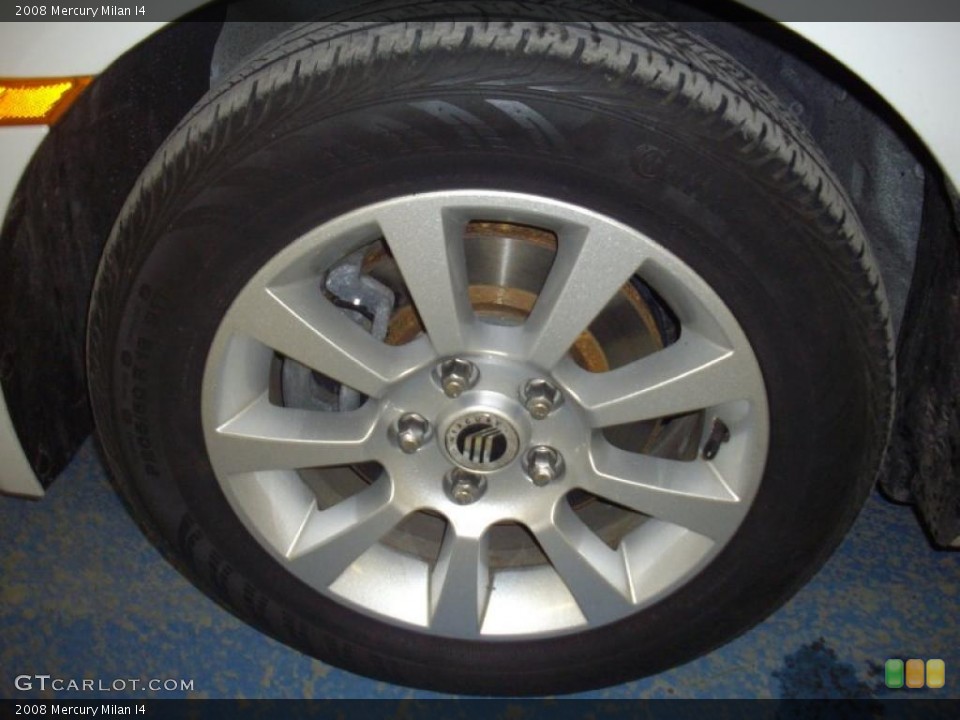 2008 Mercury Milan I4 Wheel and Tire Photo #47204696