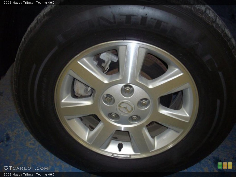 2008 Mazda Tribute i Touring 4WD Wheel and Tire Photo #47207552