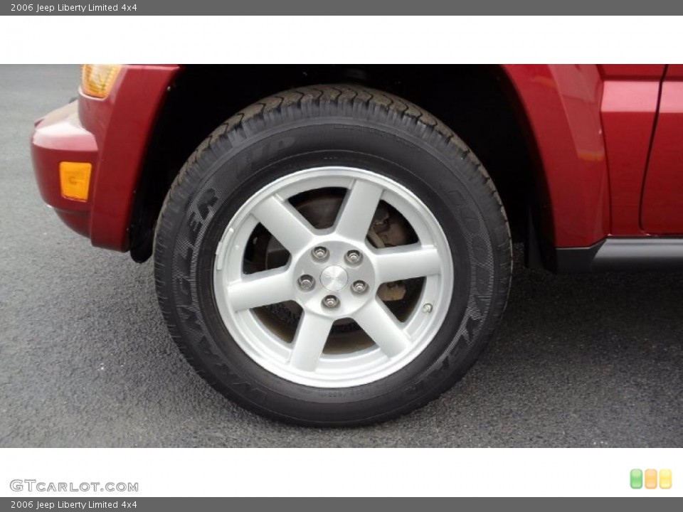 2006 Jeep Liberty Limited 4x4 Wheel and Tire Photo #47208257