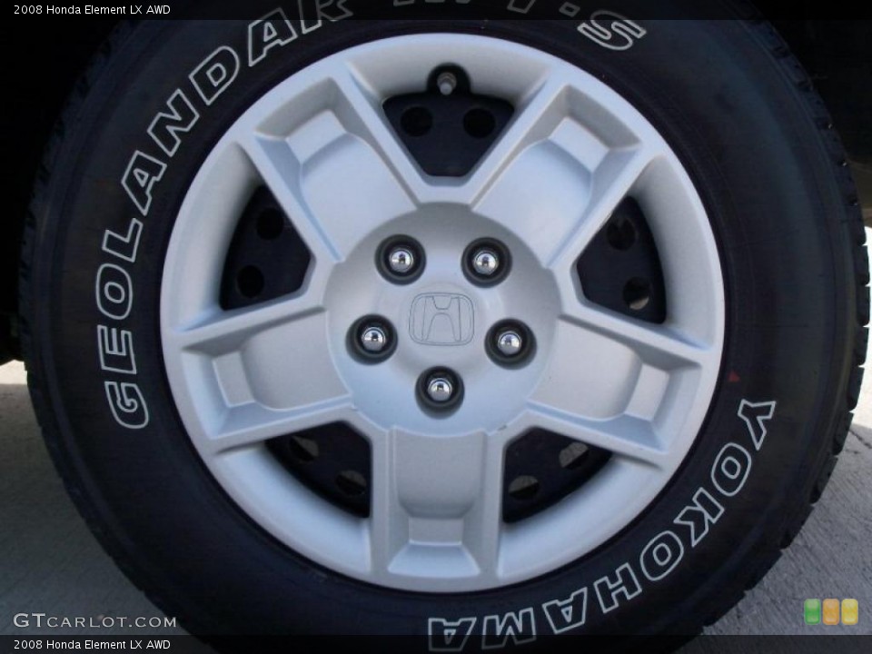 2008 Honda Element LX AWD Wheel and Tire Photo #47210531