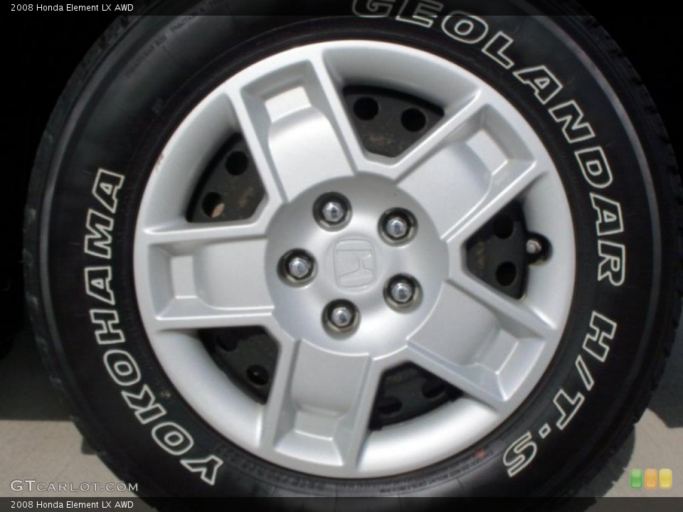 2008 Honda Element LX AWD Wheel and Tire Photo #47210558