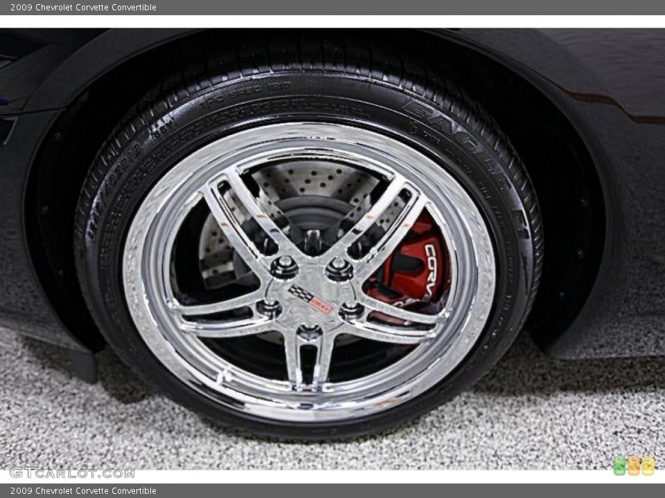2009 Chevrolet Corvette Custom Wheel and Tire Photo #47211765