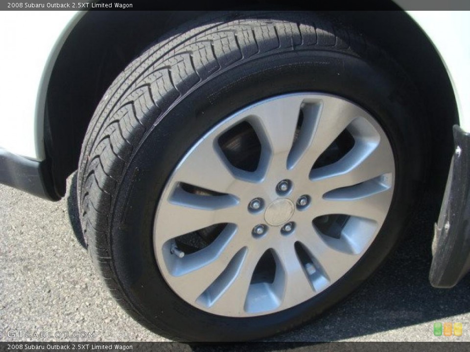 2008 Subaru Outback 2.5XT Limited Wagon Wheel and Tire Photo #47213546