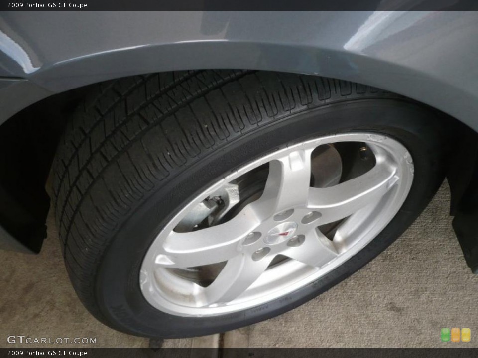 2009 Pontiac G6 GT Coupe Wheel and Tire Photo #47215331