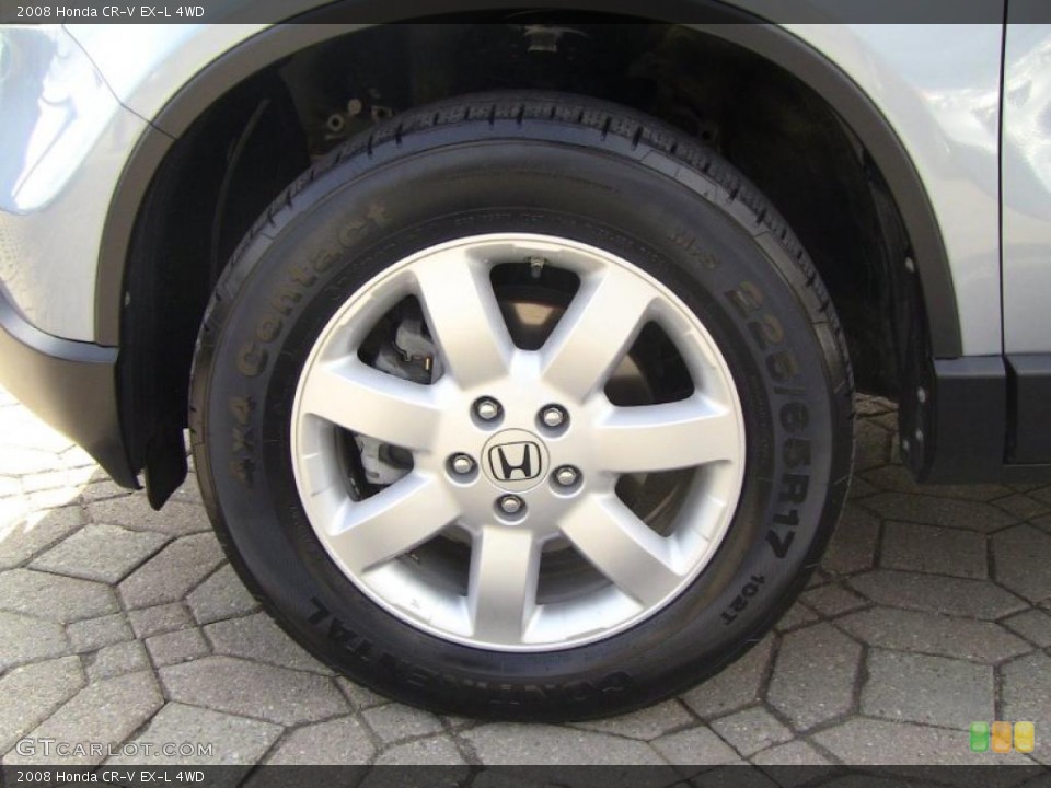 2008 Honda CR-V EX-L 4WD Wheel and Tire Photo #47218943