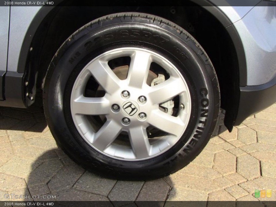 2008 Honda CR-V EX-L 4WD Wheel and Tire Photo #47218961