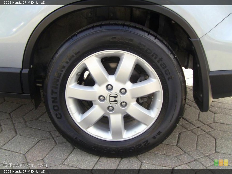 2008 Honda CR-V EX-L 4WD Wheel and Tire Photo #47218988