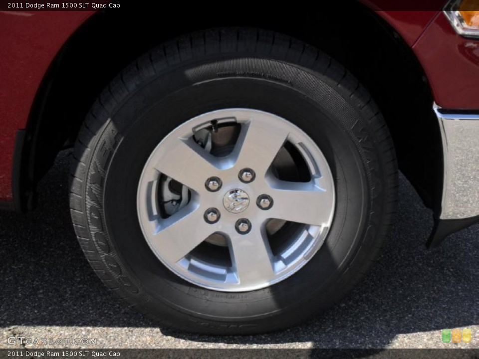 2011 Dodge Ram 1500 SLT Quad Cab Wheel and Tire Photo #47219549