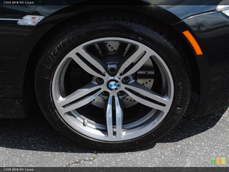 2008 BMW M6 Coupe Wheel and Tire Photo #47220008