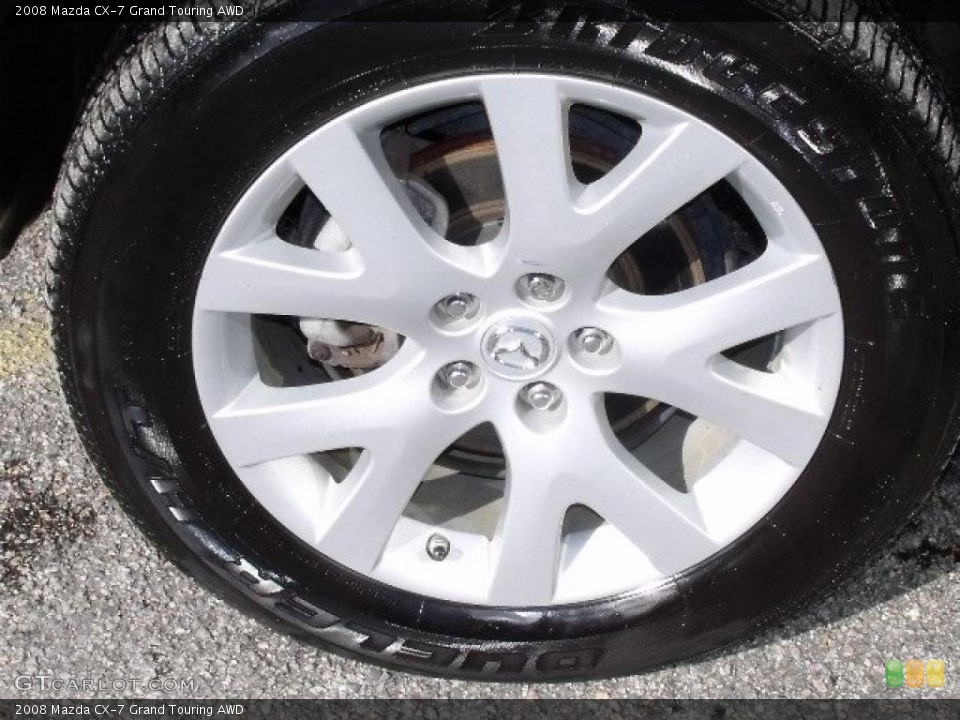 2008 Mazda CX-7 Grand Touring AWD Wheel and Tire Photo #47223605