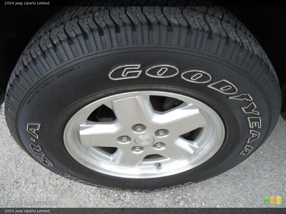 2004 Jeep Liberty Limited Wheel and Tire Photo #47229968