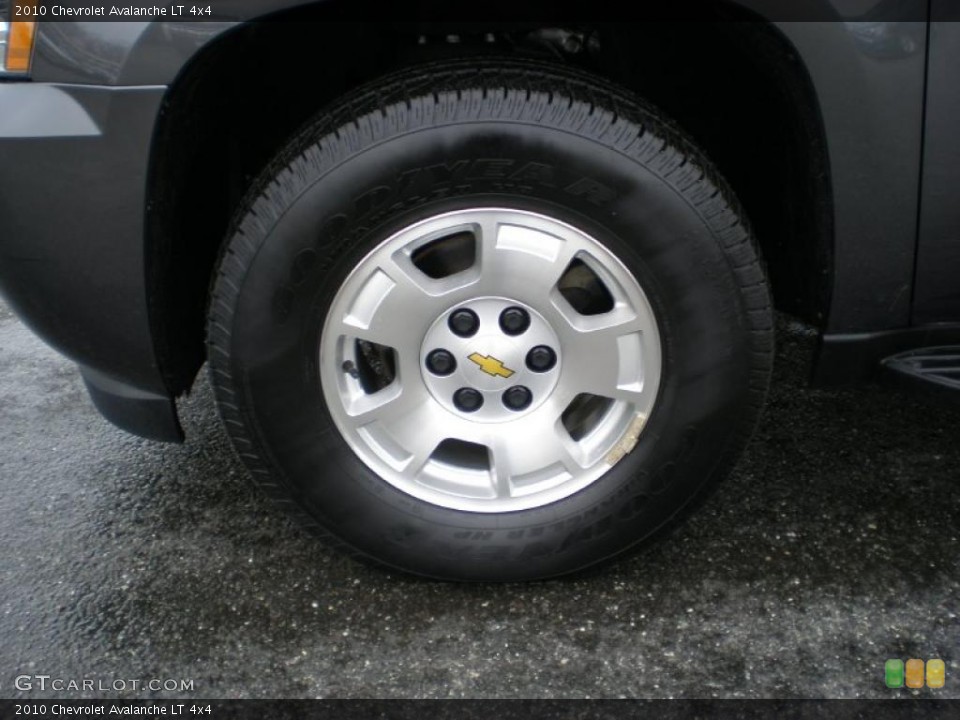 2010 Chevrolet Avalanche LT 4x4 Wheel and Tire Photo #47231285