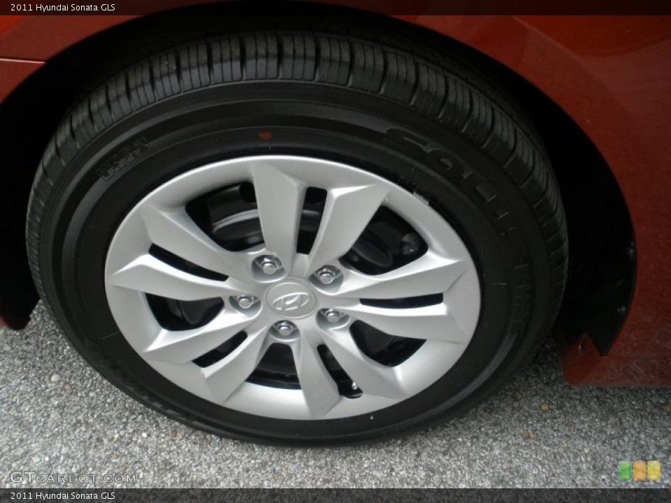 2011 Hyundai Sonata GLS Wheel and Tire Photo #47232116