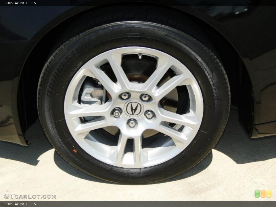 2009 Acura TL 3.5 Wheel and Tire Photo #47236451