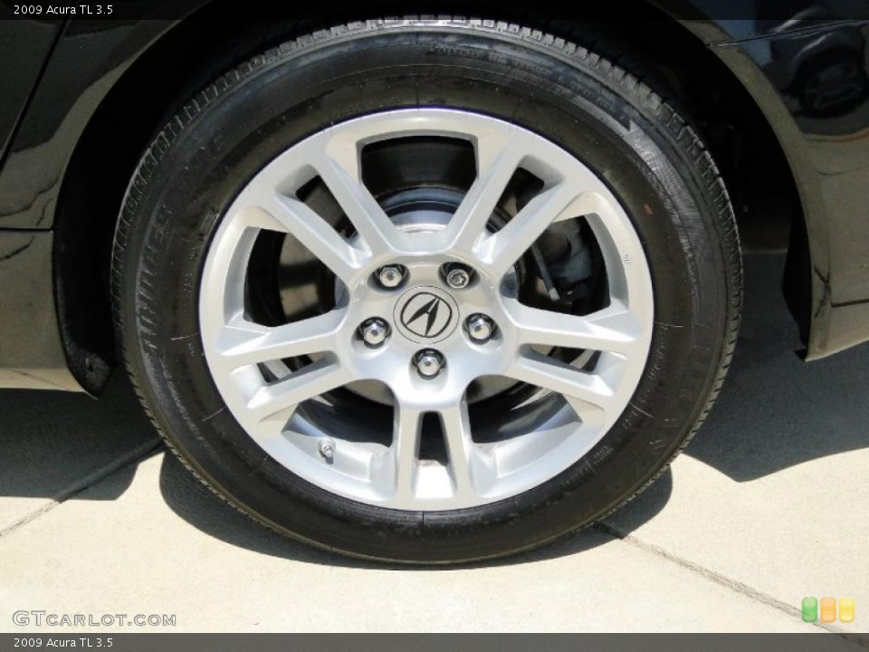 2009 Acura TL 3.5 Wheel and Tire Photo #47236463