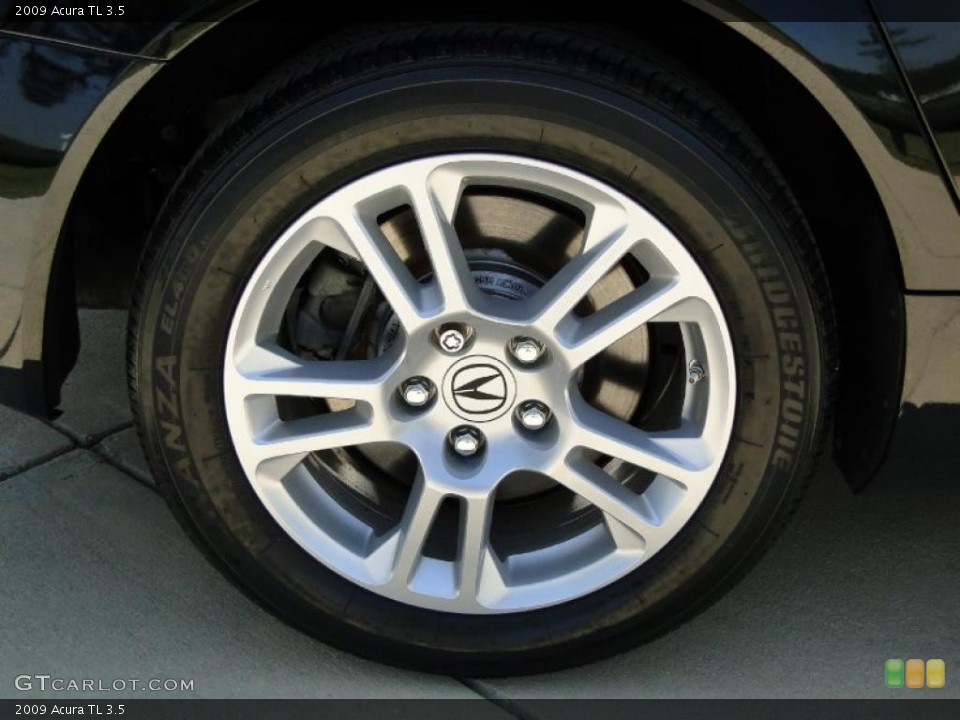 2009 Acura TL 3.5 Wheel and Tire Photo #47236475