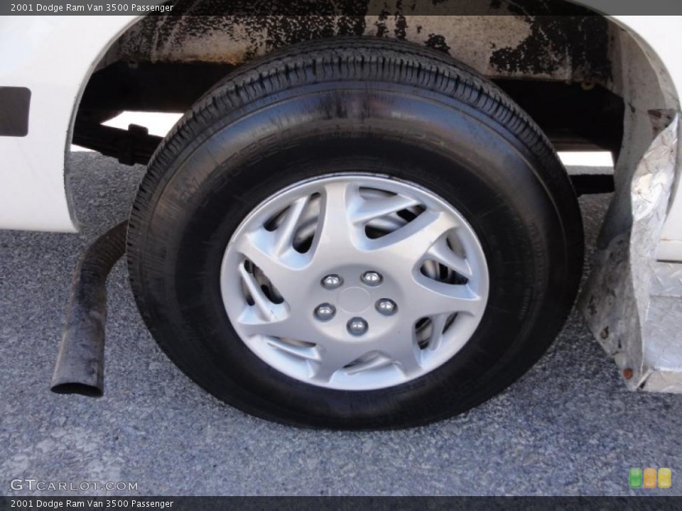 2001 Dodge Ram Van 3500 Passenger Wheel and Tire Photo #47241986