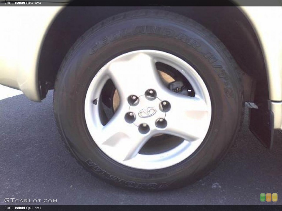 2001 Infiniti QX4 4x4 Wheel and Tire Photo #47242238