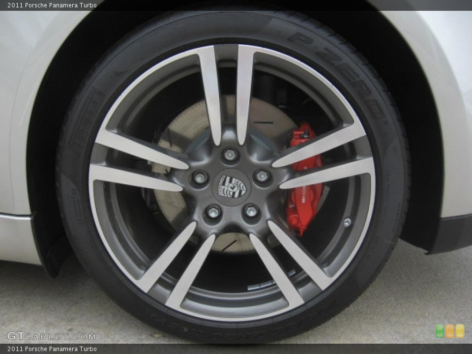 2011 Porsche Panamera Turbo Wheel and Tire Photo #47244776