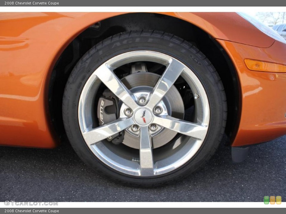 2008 Chevrolet Corvette Coupe Wheel and Tire Photo #47248085