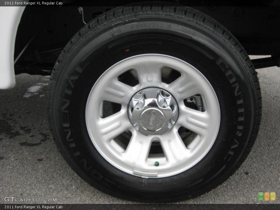 2011 Ford Ranger XL Regular Cab Wheel and Tire Photo #47248529