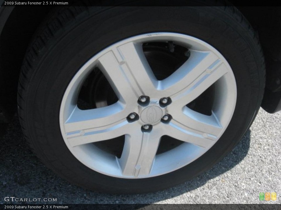 2009 Subaru Forester 2.5 X Premium Wheel and Tire Photo #47249255
