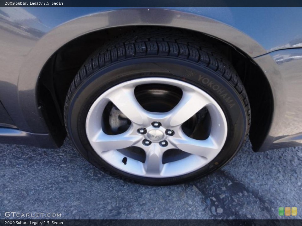 2009 Subaru Legacy 2.5i Sedan Wheel and Tire Photo #47249636