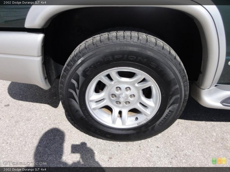 2002 Dodge Durango SLT 4x4 Wheel and Tire Photo #47250050