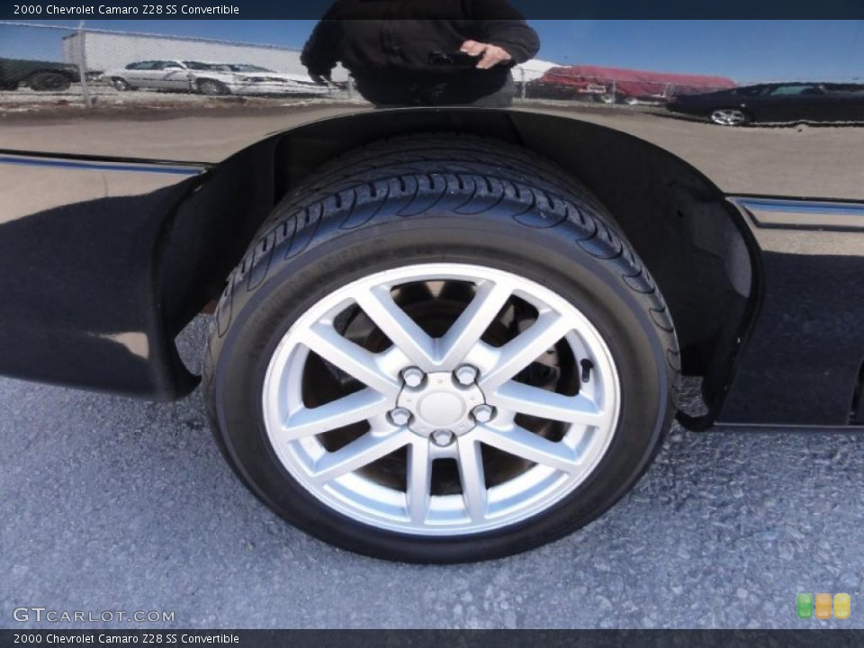2000 Chevrolet Camaro Z28 SS Convertible Wheel and Tire Photo #47250650