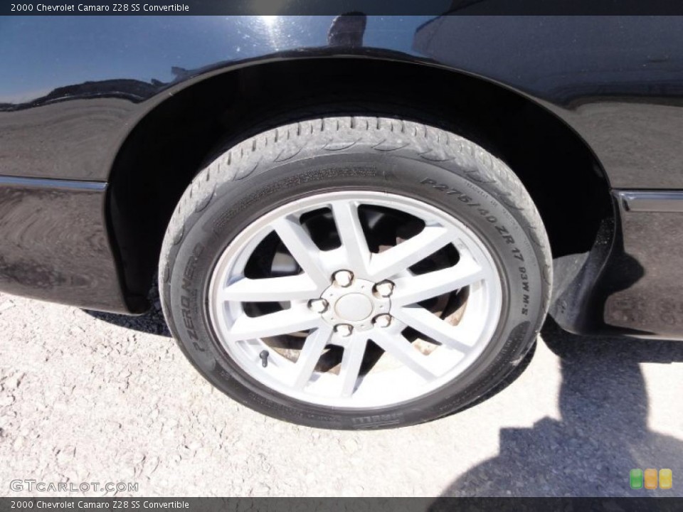 2000 Chevrolet Camaro Z28 SS Convertible Wheel and Tire Photo #47250668