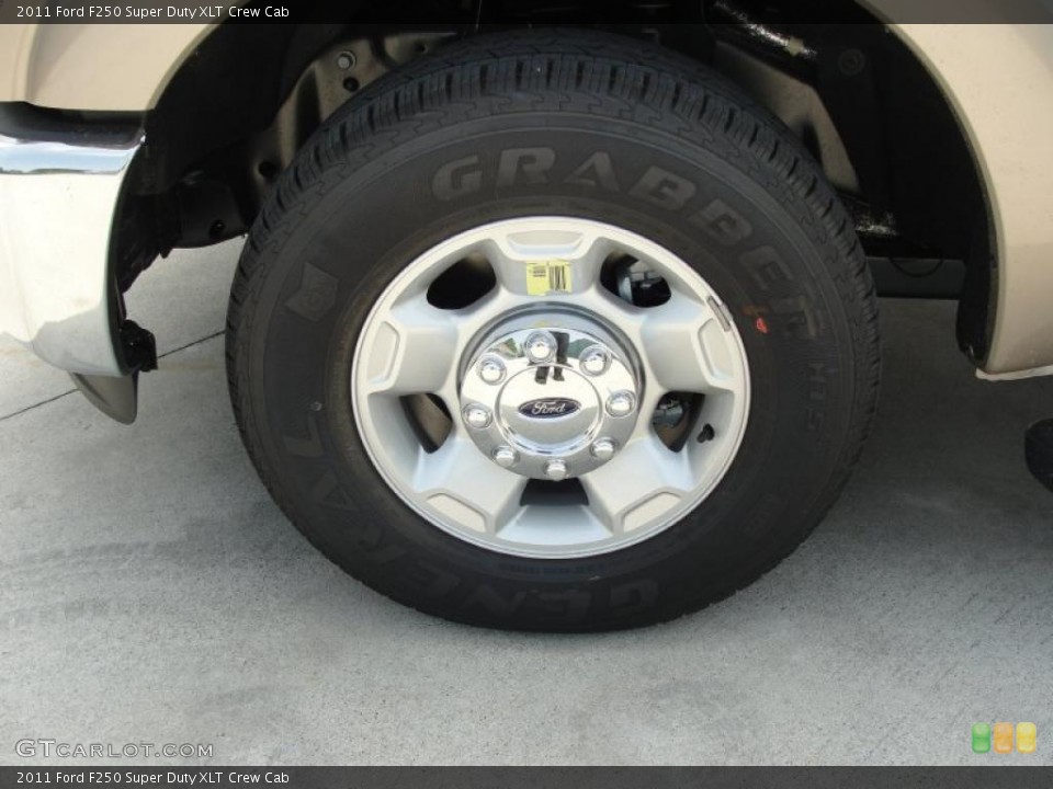 2011 Ford F250 Super Duty XLT Crew Cab Wheel and Tire Photo #47253251
