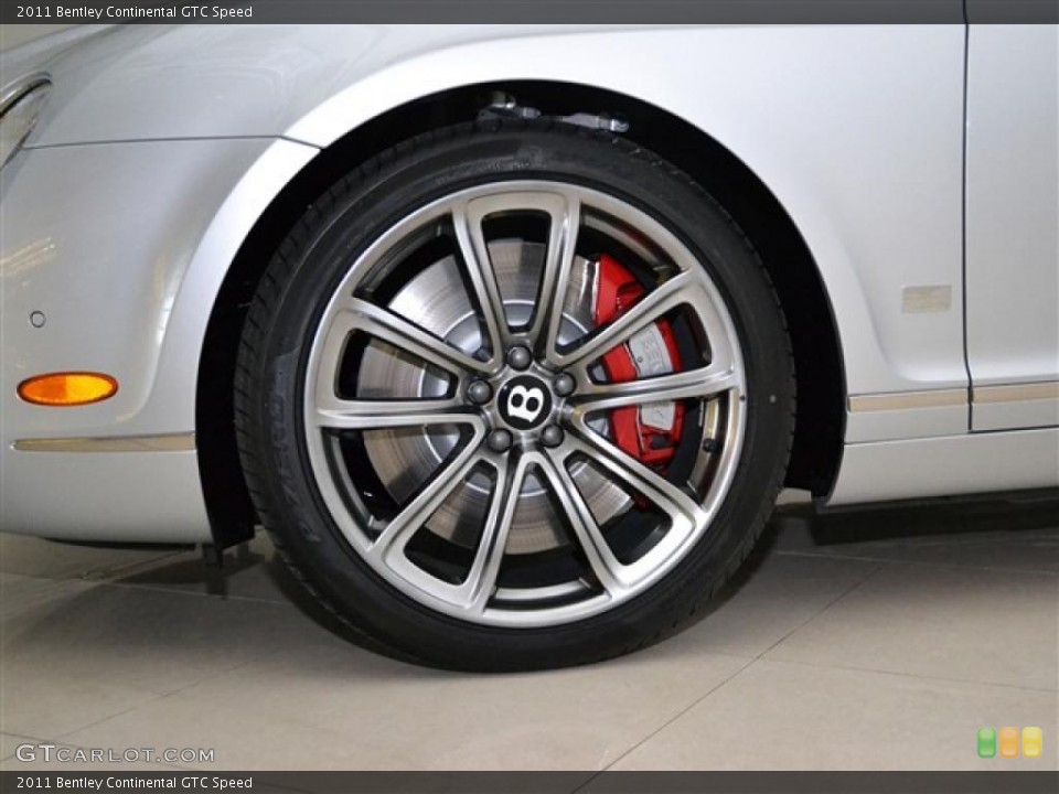 2011 Bentley Continental GTC Speed Wheel and Tire Photo #47253758