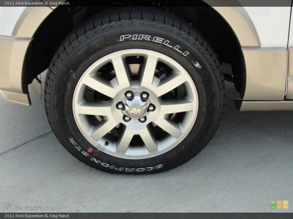 2011 Ford Expedition EL King Ranch Wheel and Tire Photo #47254370