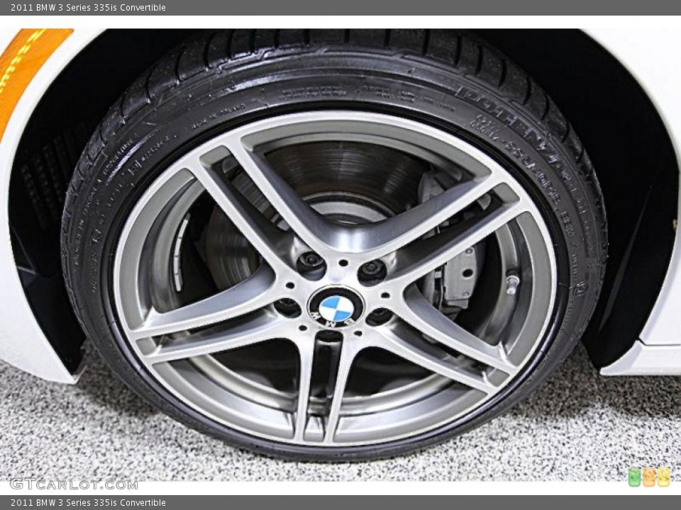 2011 BMW 3 Series 335is Convertible Wheel and Tire Photo #47255438