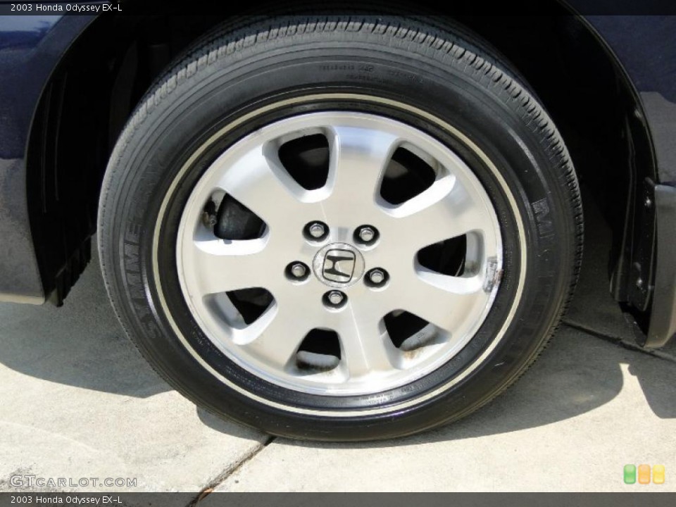 2003 Honda Odyssey EX-L Wheel and Tire Photo #47256059