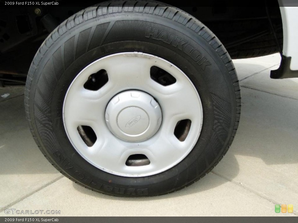 2009 Ford F150 XL SuperCab Wheel and Tire Photo #47257769