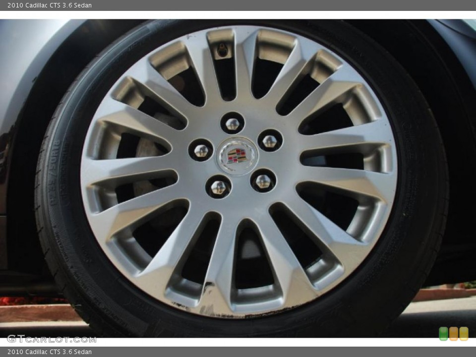 2010 Cadillac CTS 3.6 Sedan Wheel and Tire Photo #47258807