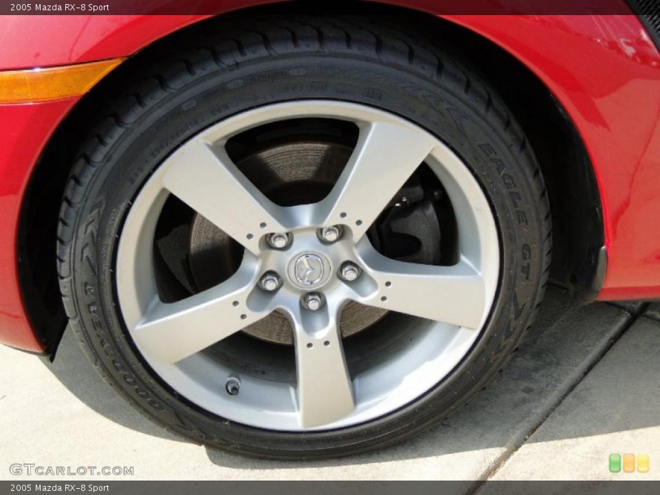 2005 Mazda RX-8 Sport Wheel and Tire Photo #47258981
