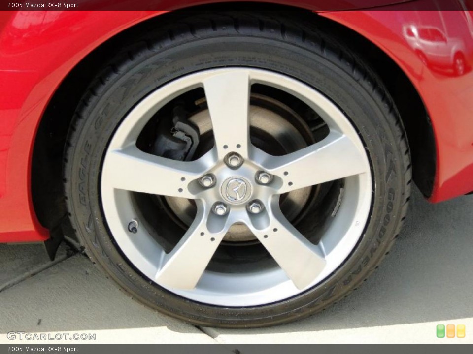 2005 Mazda RX-8 Sport Wheel and Tire Photo #47258993