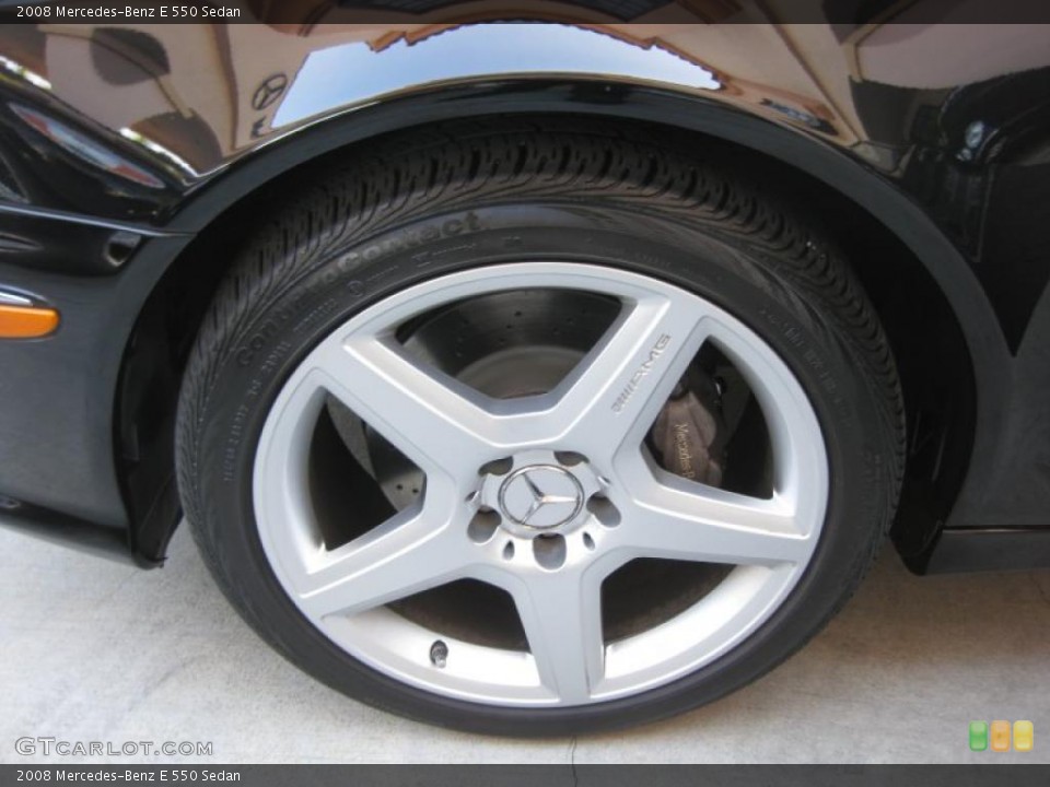 2008 Mercedes-Benz E 550 Sedan Wheel and Tire Photo #47259446