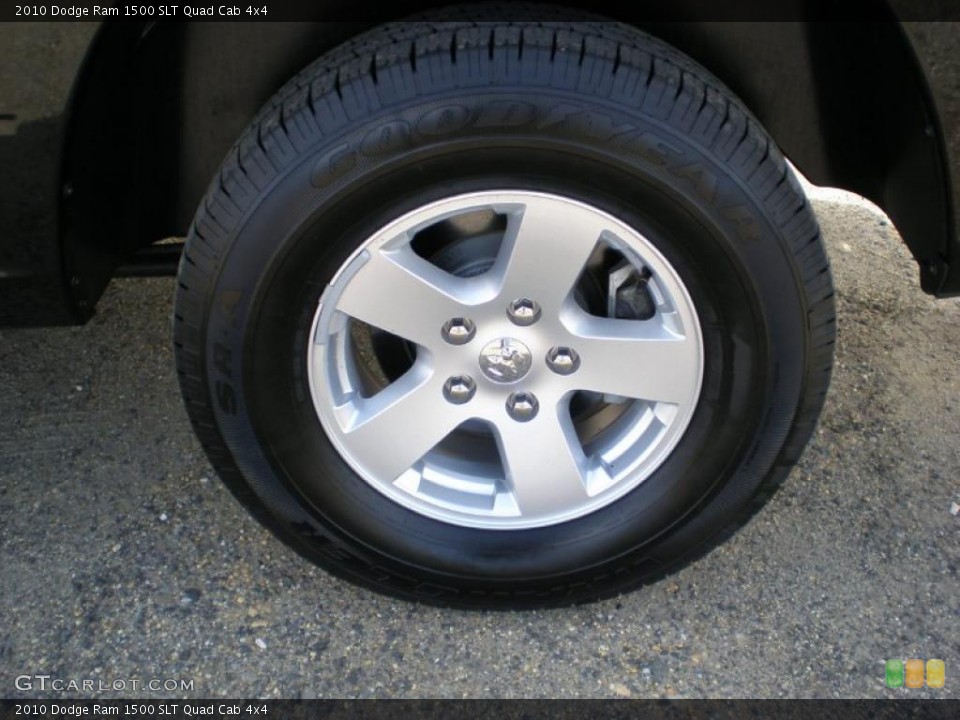 2010 Dodge Ram 1500 SLT Quad Cab 4x4 Wheel and Tire Photo #47259629