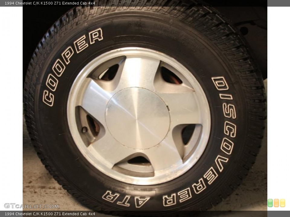 1994 Chevrolet C/K K1500 Z71 Extended Cab 4x4 Wheel and Tire Photo #47261267
