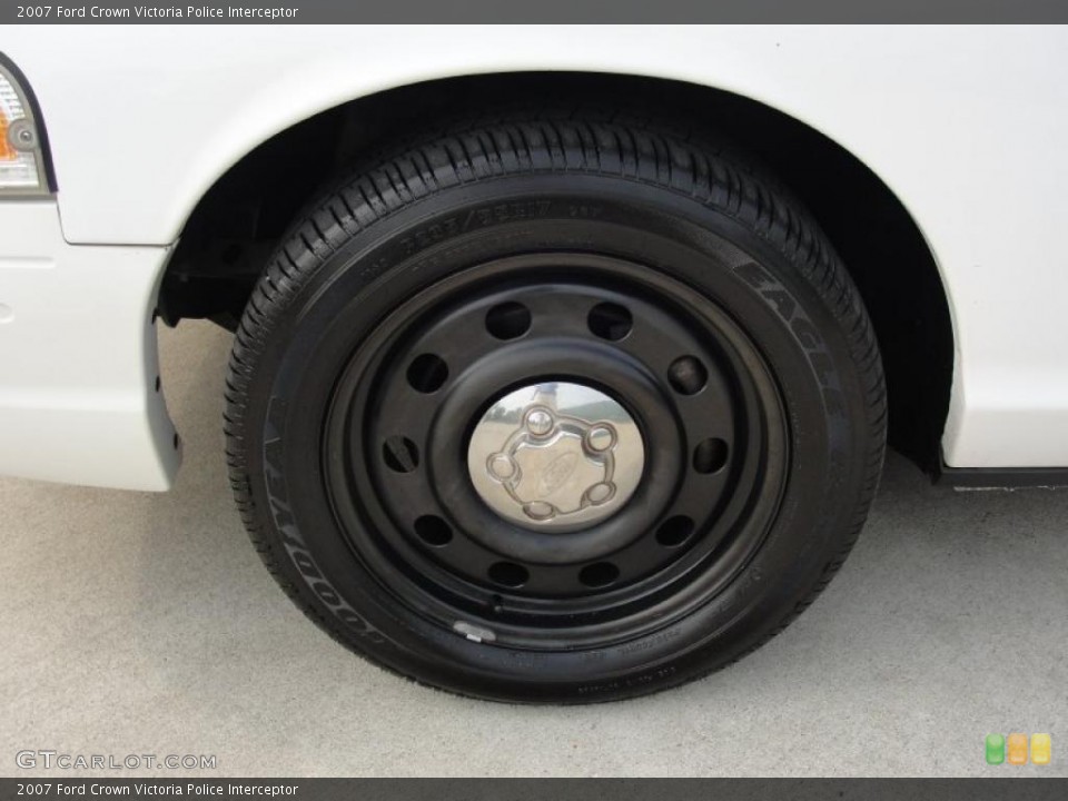 2007 Ford Crown Victoria Police Interceptor Wheel and Tire Photo #47264513