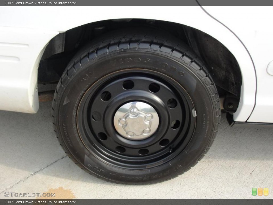 2007 Ford Crown Victoria Police Interceptor Wheel and Tire Photo #47264543