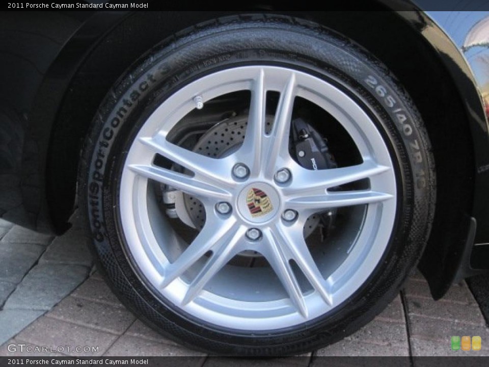 2011 Porsche Cayman  Wheel and Tire Photo #47264813