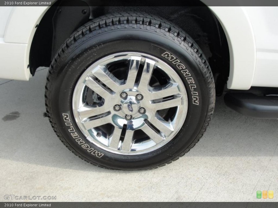 2010 Ford Explorer Limited Wheel and Tire Photo #47266562